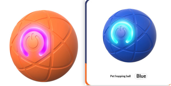 Electric pet bouncing ball, automatic dog-training and light-up pet supplies