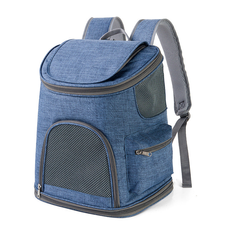 Dog backpack portable pet backpack