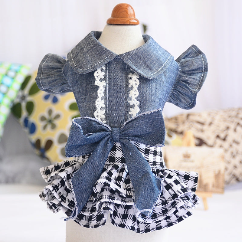 Summer Pet Denim Dress