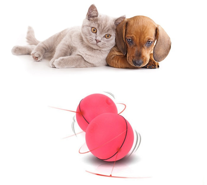 LED Laser Electronic Rolling Pet Fun Cat Toy Ball