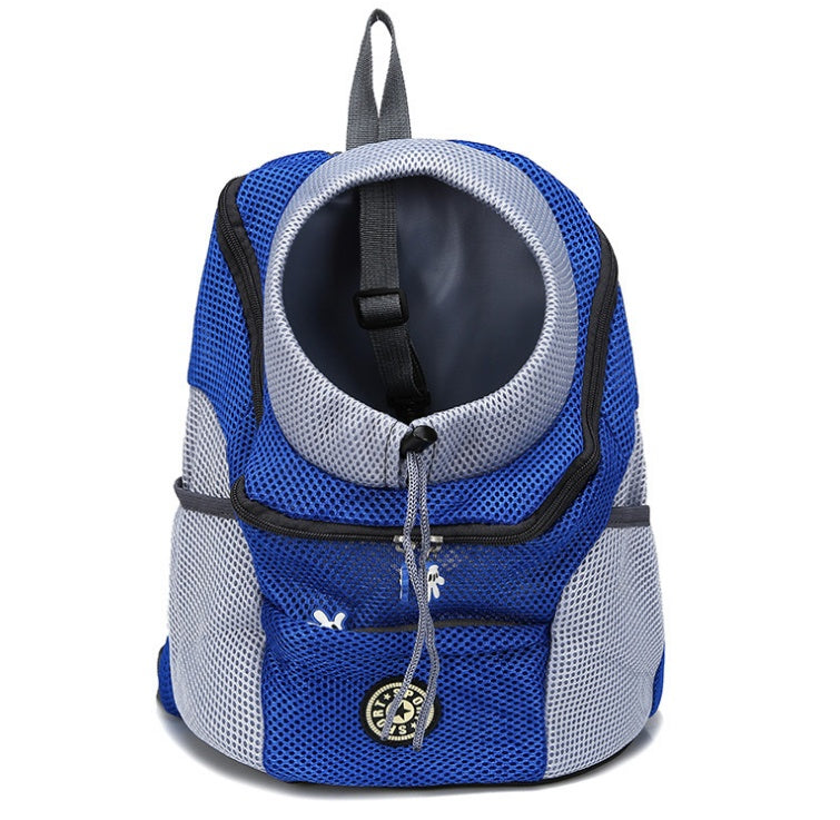 Pet bag, shoulder bag, portable chest bag for cats and dogs.