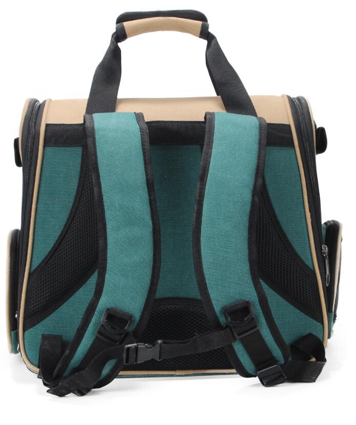 Pet backpack space bag, travel supplies for cats and dogs