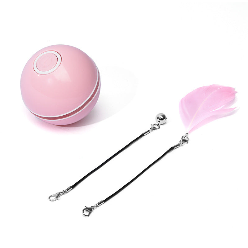 LED Laser Electronic Rolling Pet Fun Cat Toy Ball
