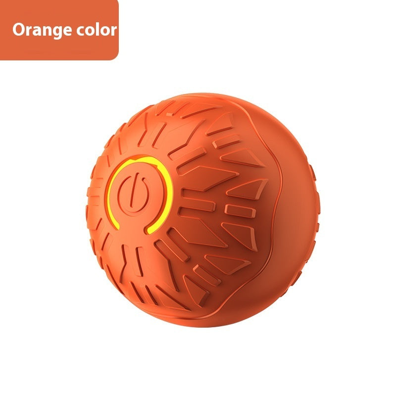 Electric pet bouncing ball, automatic dog-training and light-up pet supplies