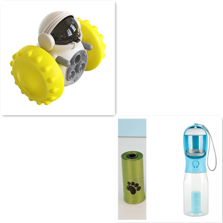 Multifunctional fun and educational pet feeder for cats and dogs