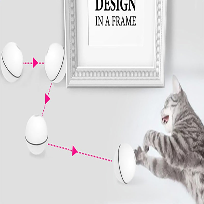 LED Laser Electronic Rolling Pet Fun Cat Toy Ball