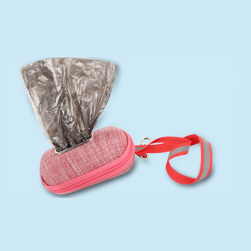 Portable pet cat and dog poop bags