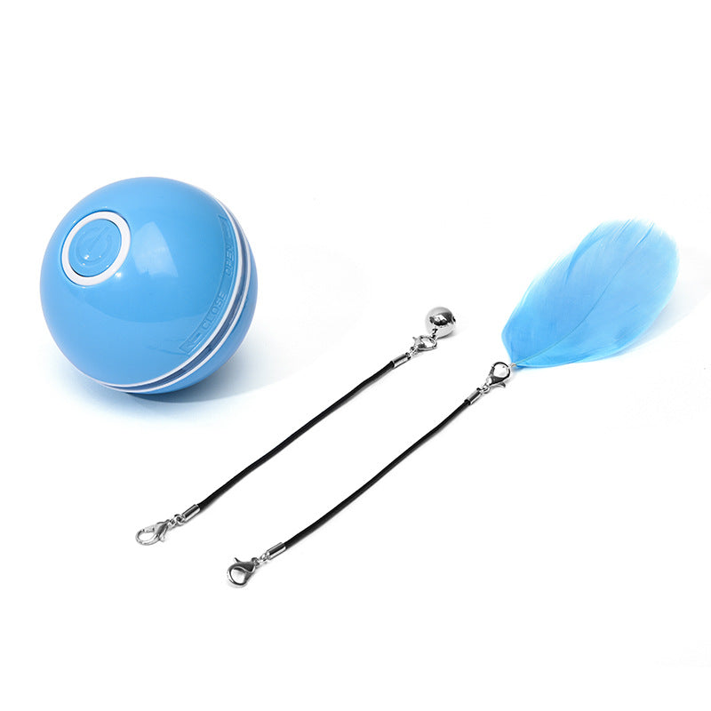 LED Laser Electronic Rolling Pet Fun Cat Toy Ball