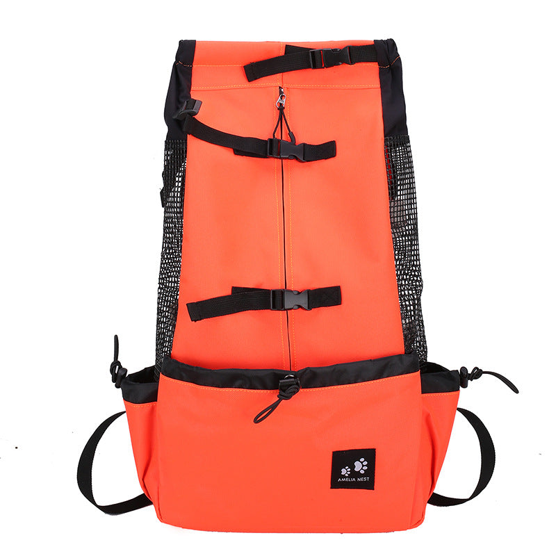 Double-shoulder travel dog carrier