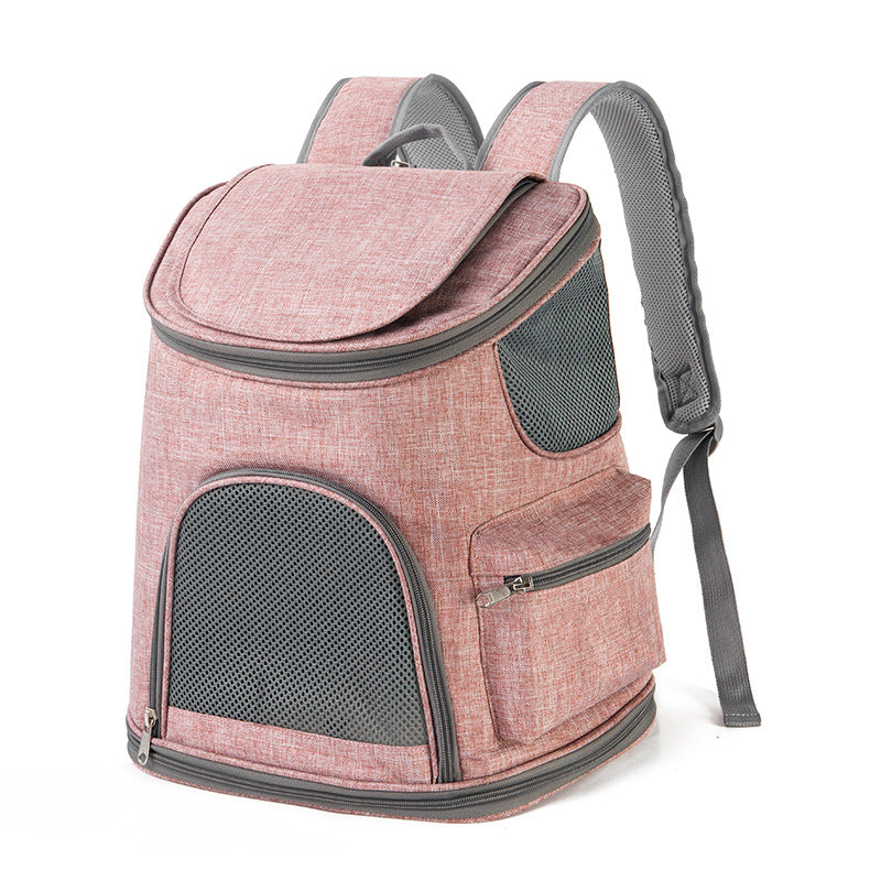 Dog backpack portable pet backpack