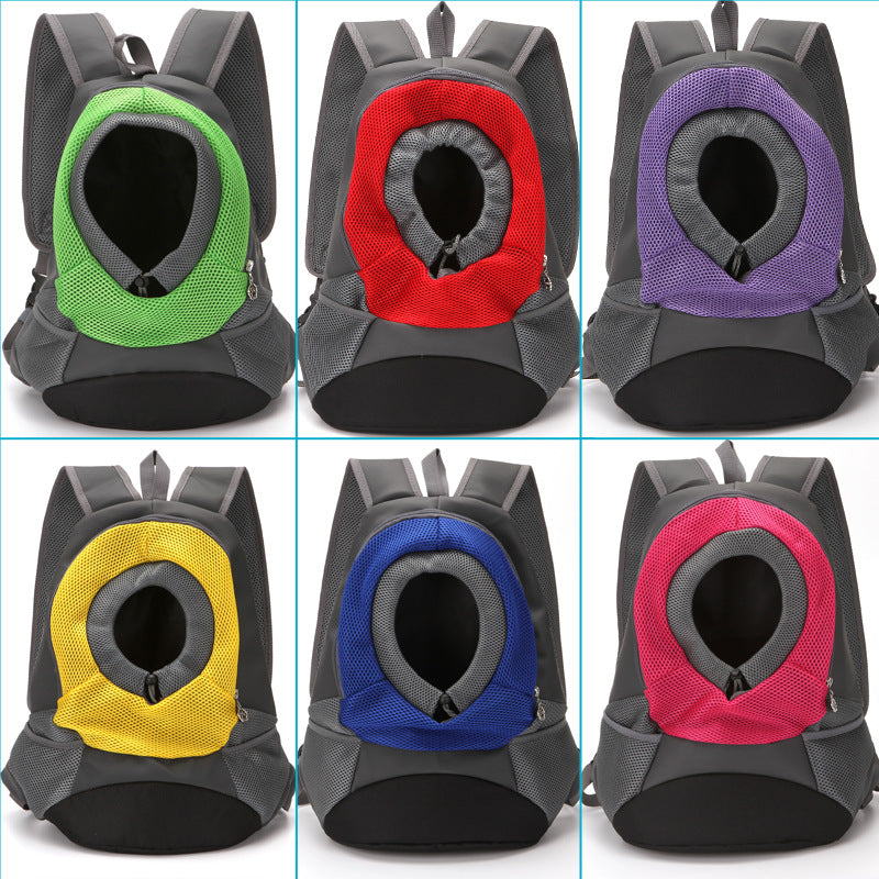 Pet backpack, convenient travel bag, cat and dog backpack