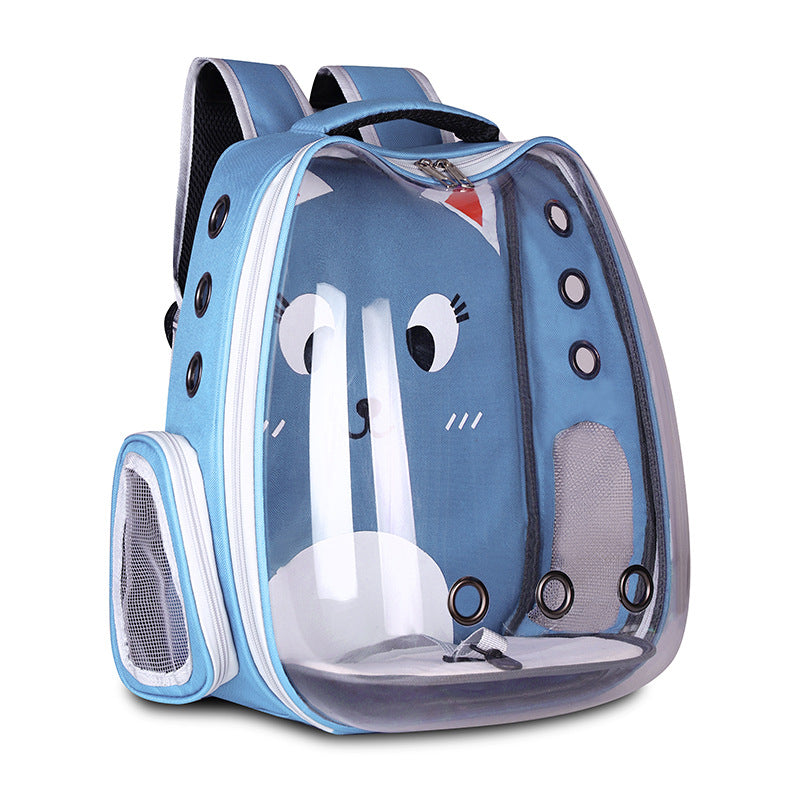 Pet backpack, convenient space bag, breathable shoulder bag...