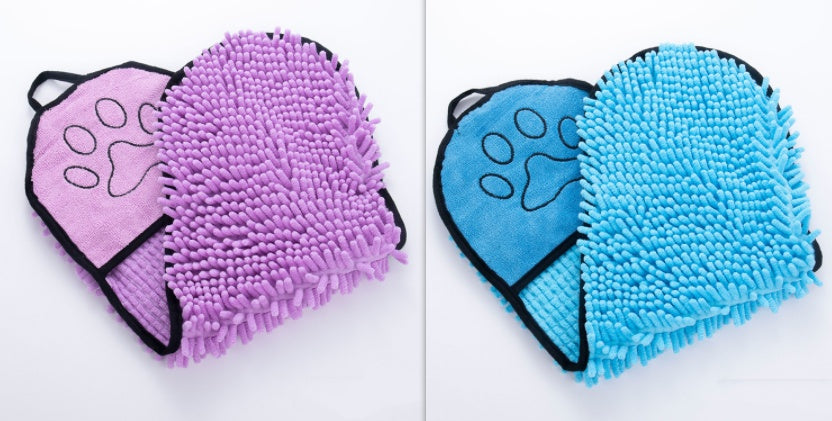 Dog and cat towels, super absorbent and quick-drying bath towels