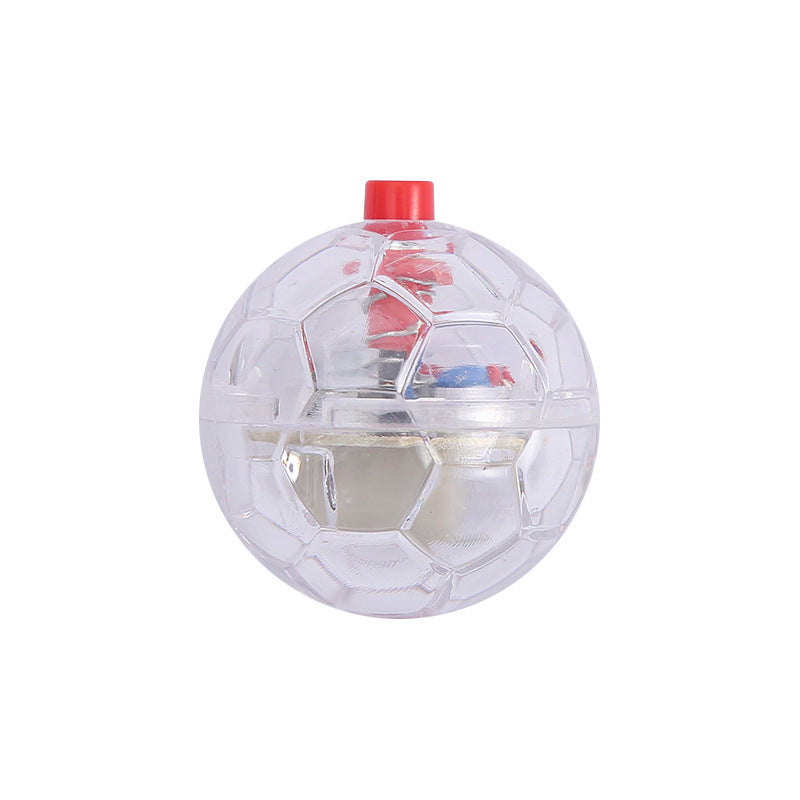 Cat and dog toy balls, light-up transparent balls