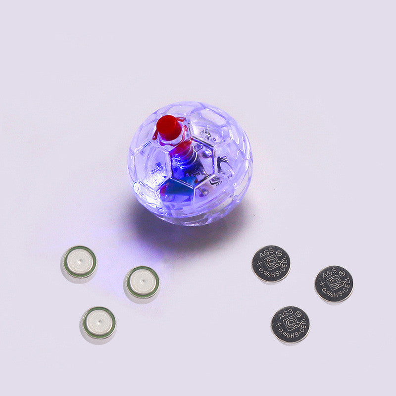 Cat and dog toy balls, light-up transparent balls