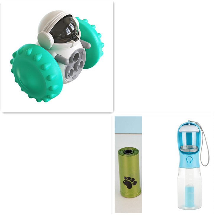 Multifunctional fun and educational pet feeder for cats and dogs