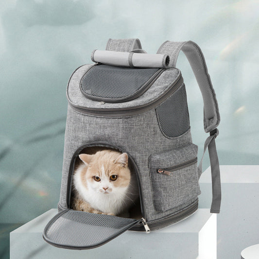 Dog backpack portable pet backpack