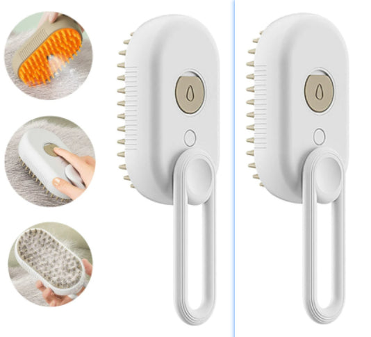 Cat and Dog Steam Brush, 3-in-1 Electric Spray Massage Brush, Pet Grooming Brush