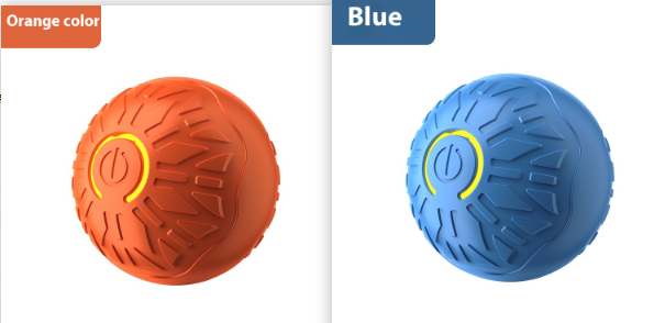 Electric pet bouncing ball, automatic dog-training and light-up pet supplies